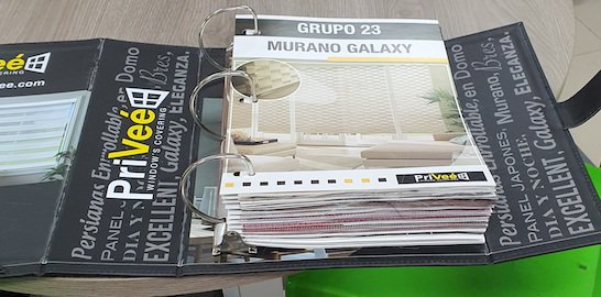 Fabricación de Muestrarios